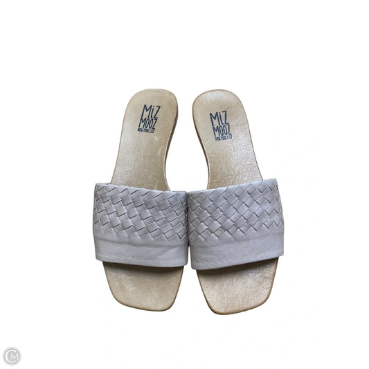Sandals Flip Flops By Miz Mooz In Tan, Size: 7