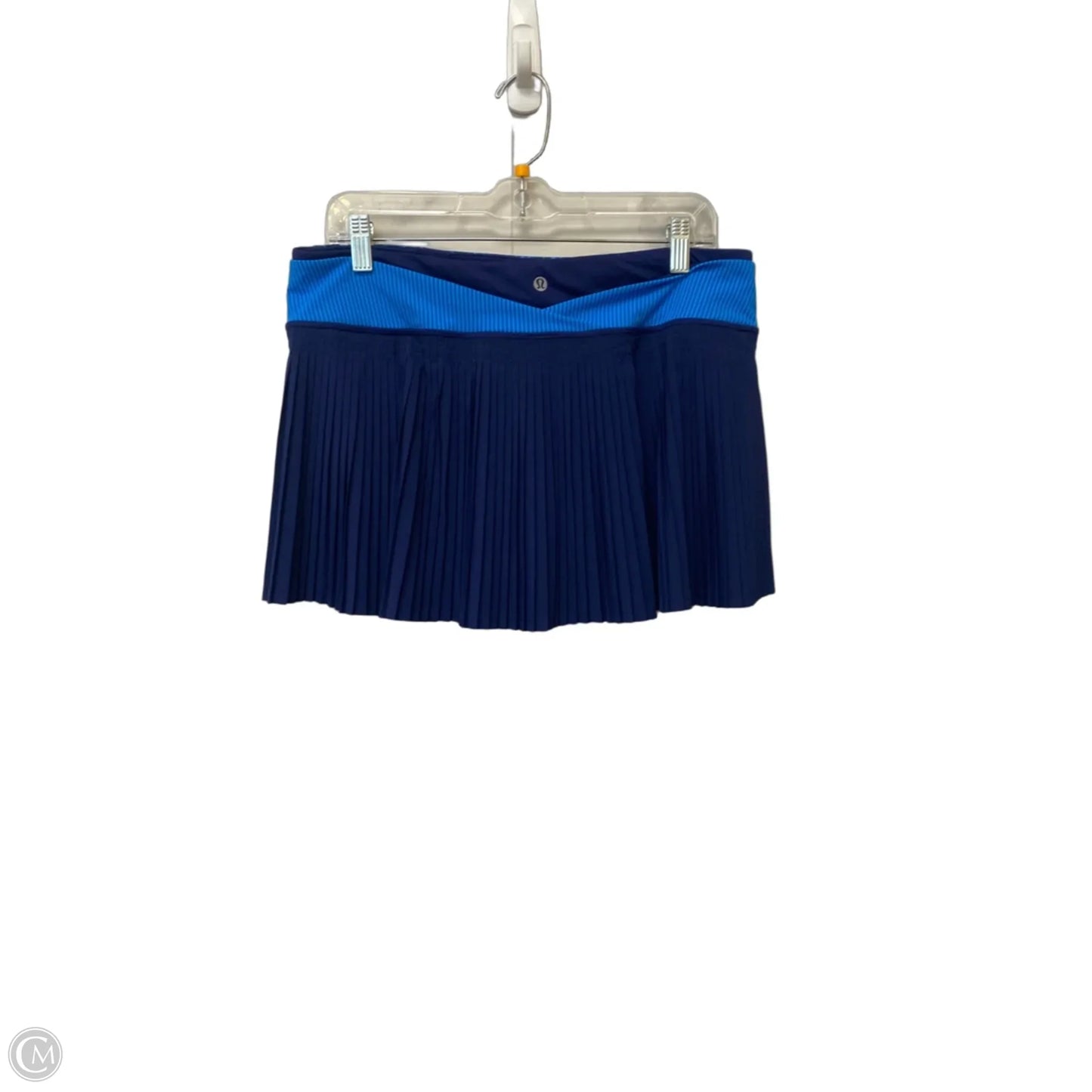 Athletic Skort By Lululemon In Blue, Size: 10