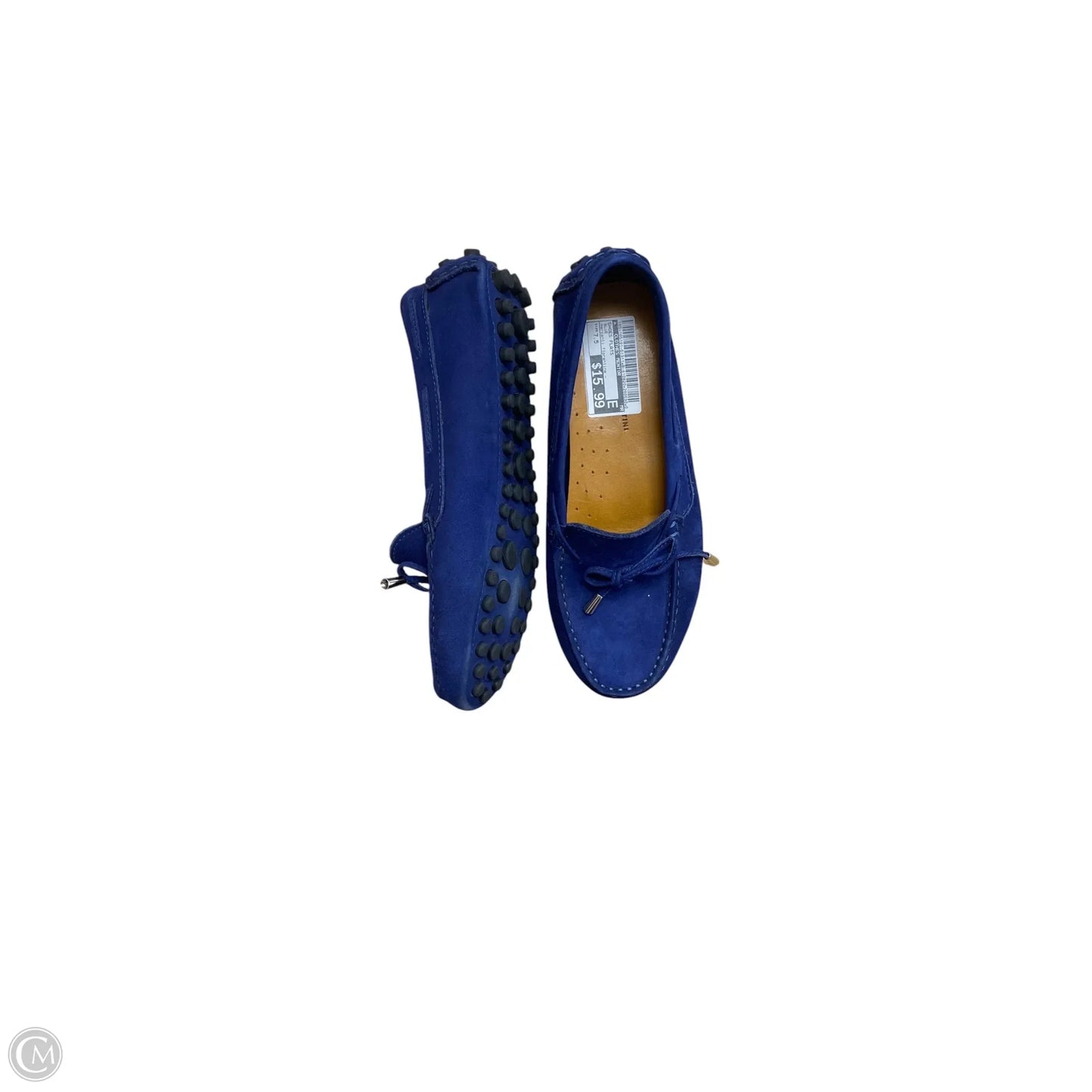 Shoes Flats By Clothes Mentor In Blue, Size: 7.5