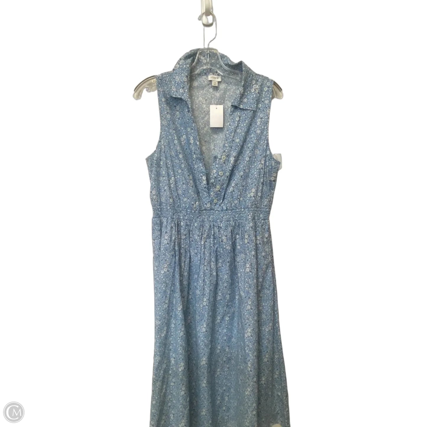 Dress Casual Maxi By J. Crew In Blue, Size: 10