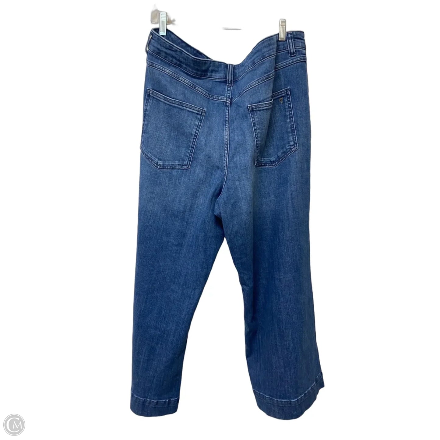 Jeans Wide Leg By Pilcro In Blue Denim, Size: 18