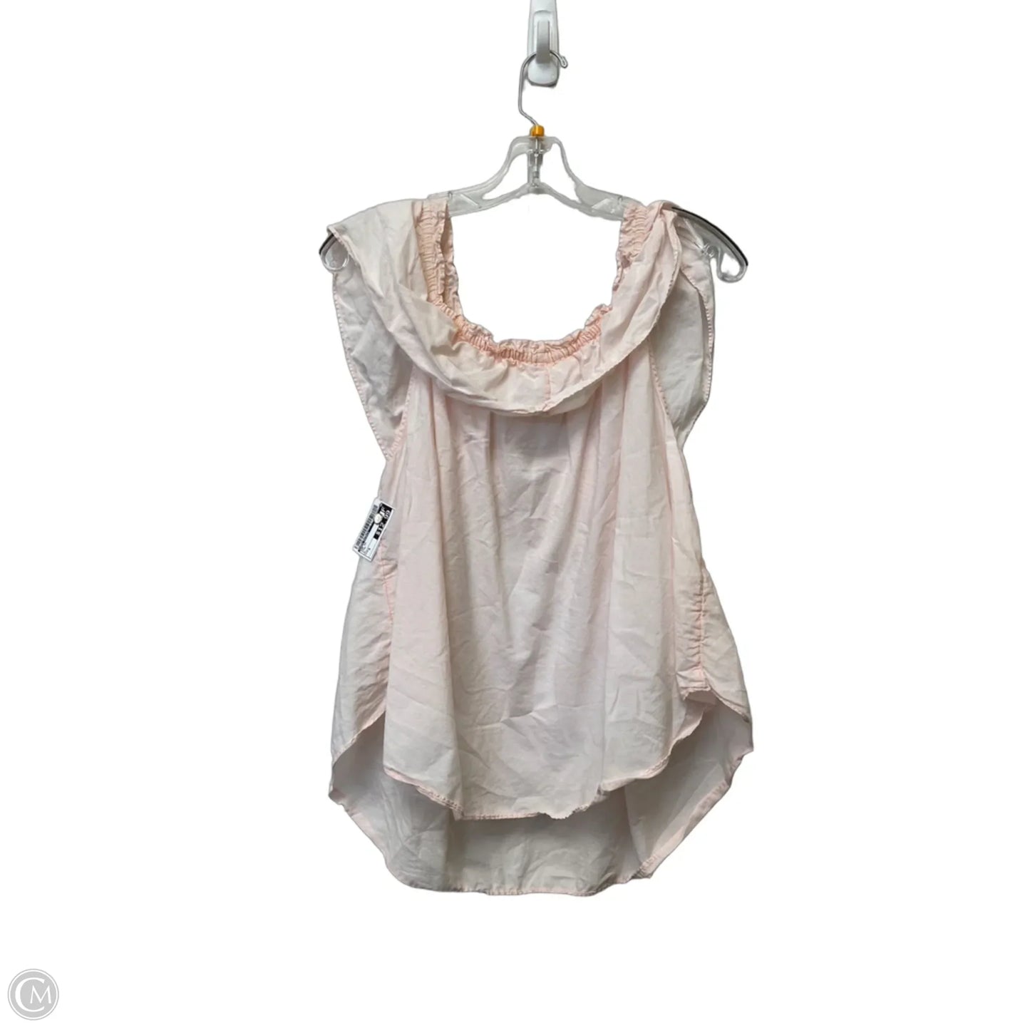 Top Short Sleeve By Free People In Pink, Size: S