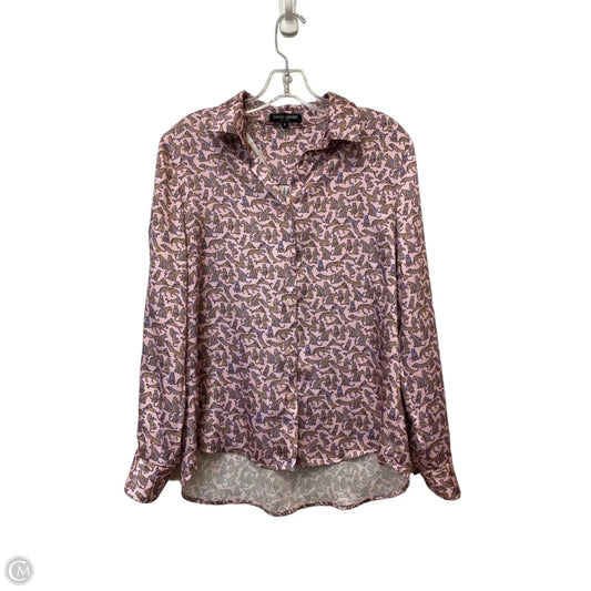 Top Long Sleeve By Clothes Mentor In Pink, Size: S
