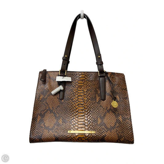 Handbag Designer By Brahmin, Size: Medium