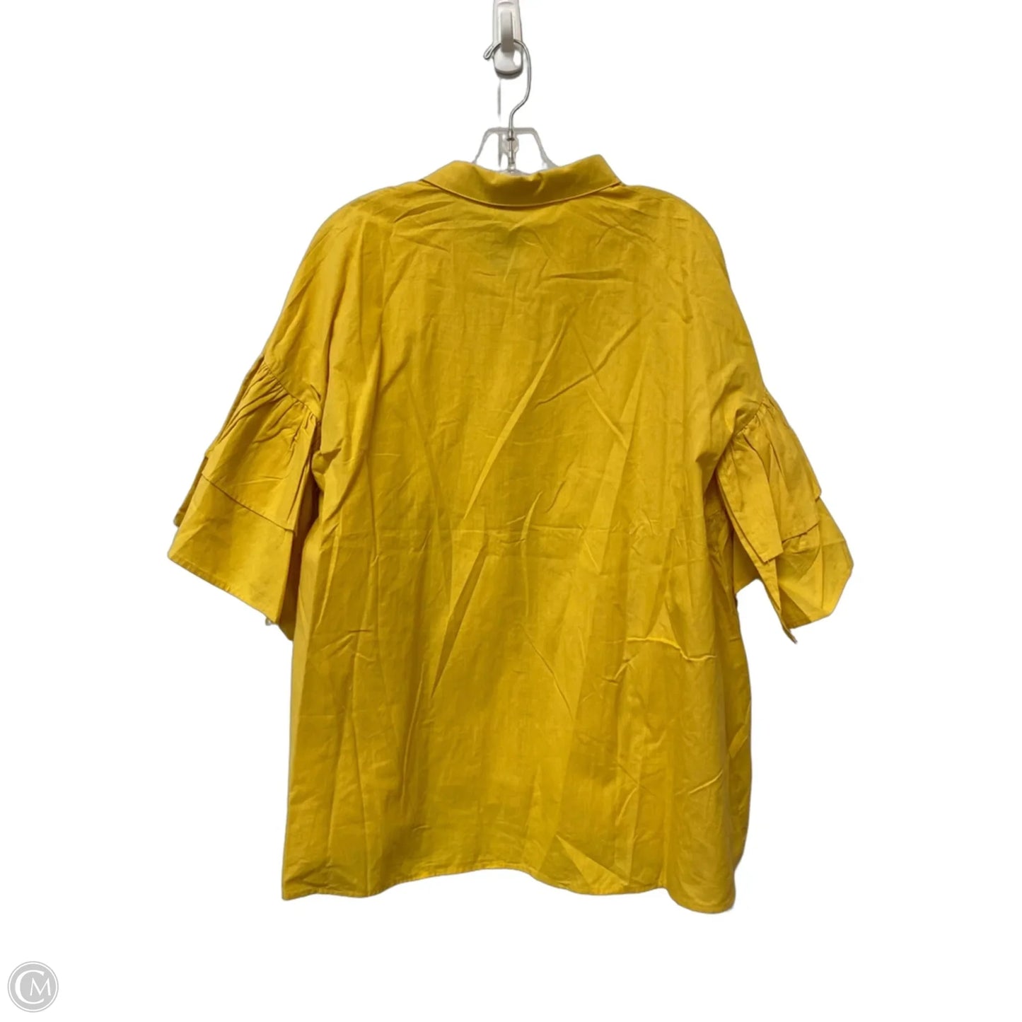 Dress Casual Short By Very J In Yellow, Size: S