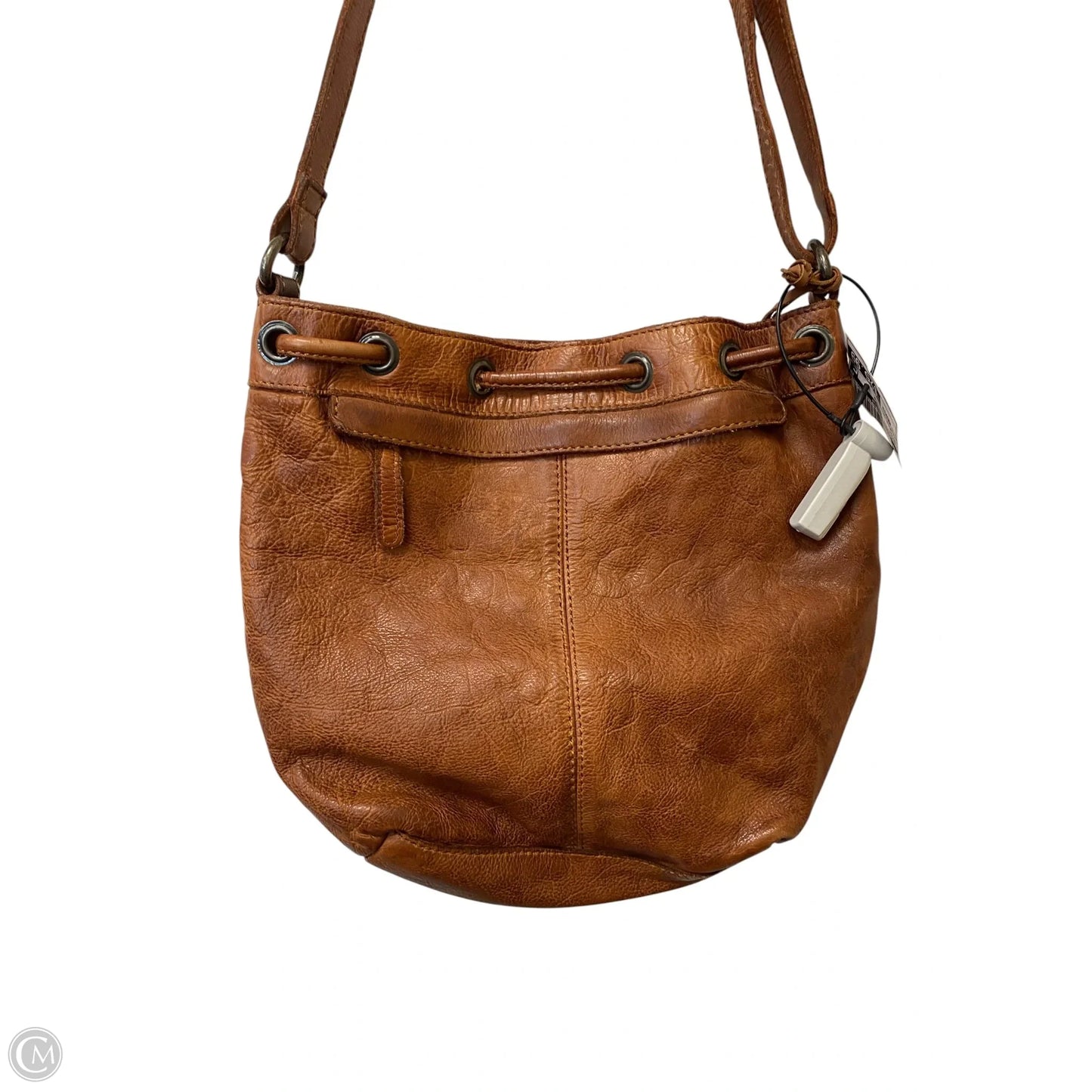 Crossbody Leather By Clothes Mentor, Size: Medium