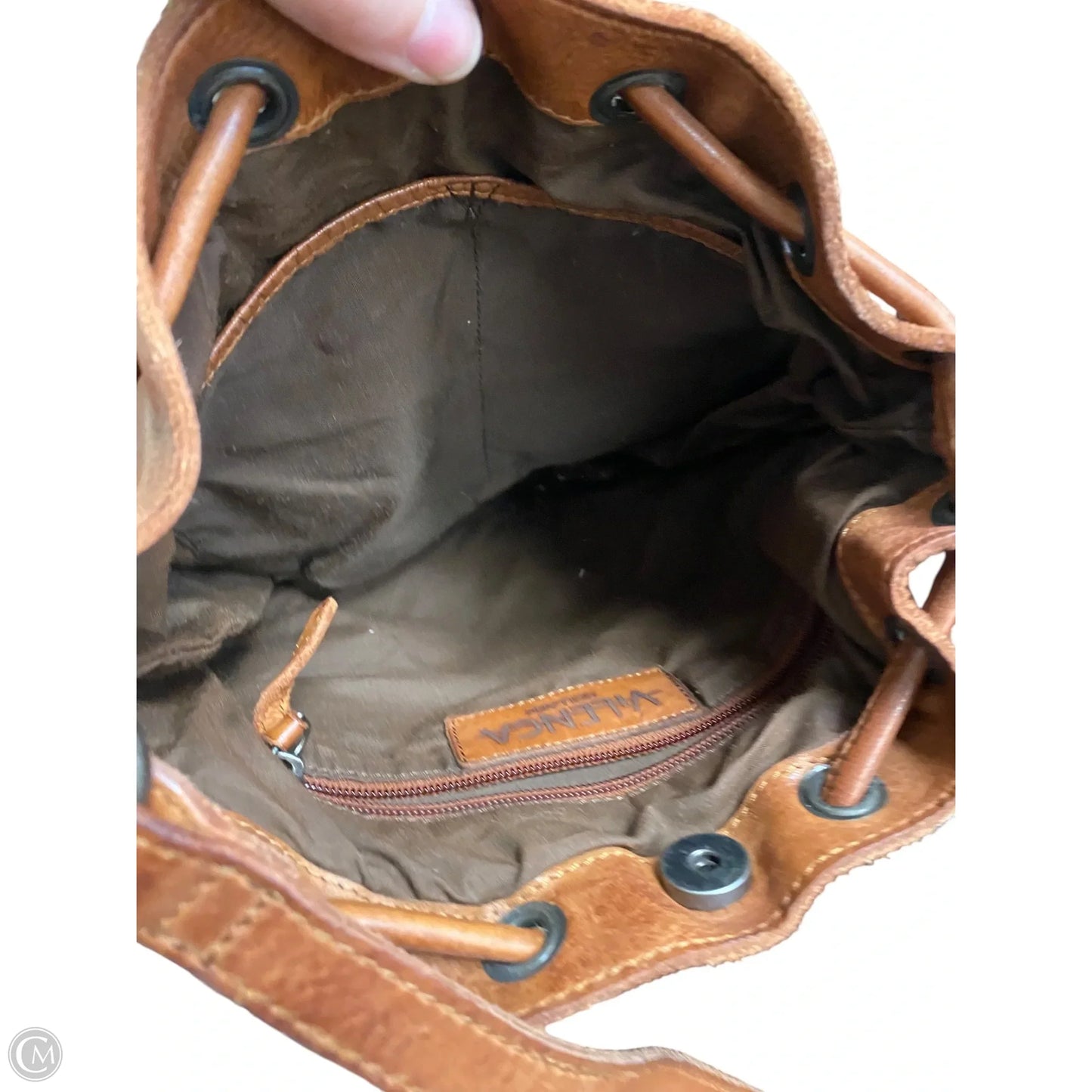 Crossbody Leather By Clothes Mentor, Size: Medium
