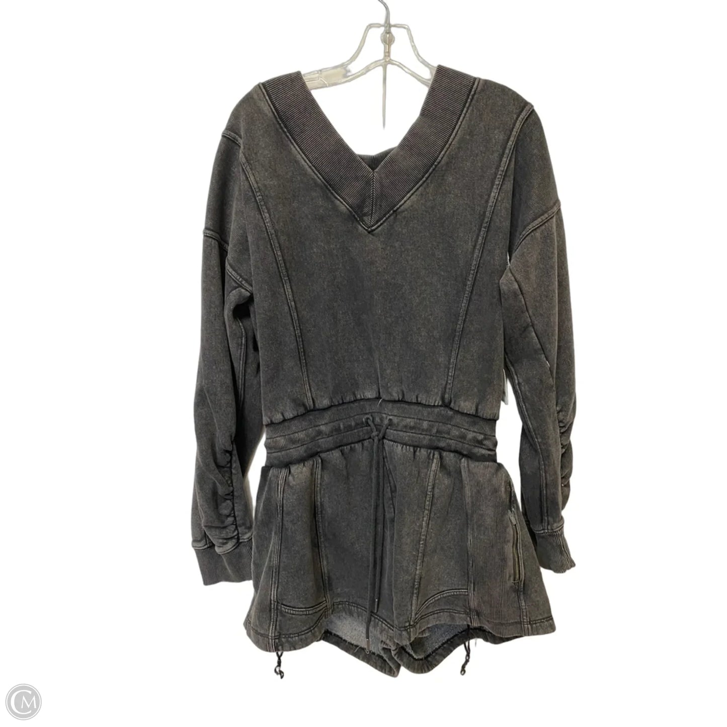 Romper By Free People In Grey, Size: L