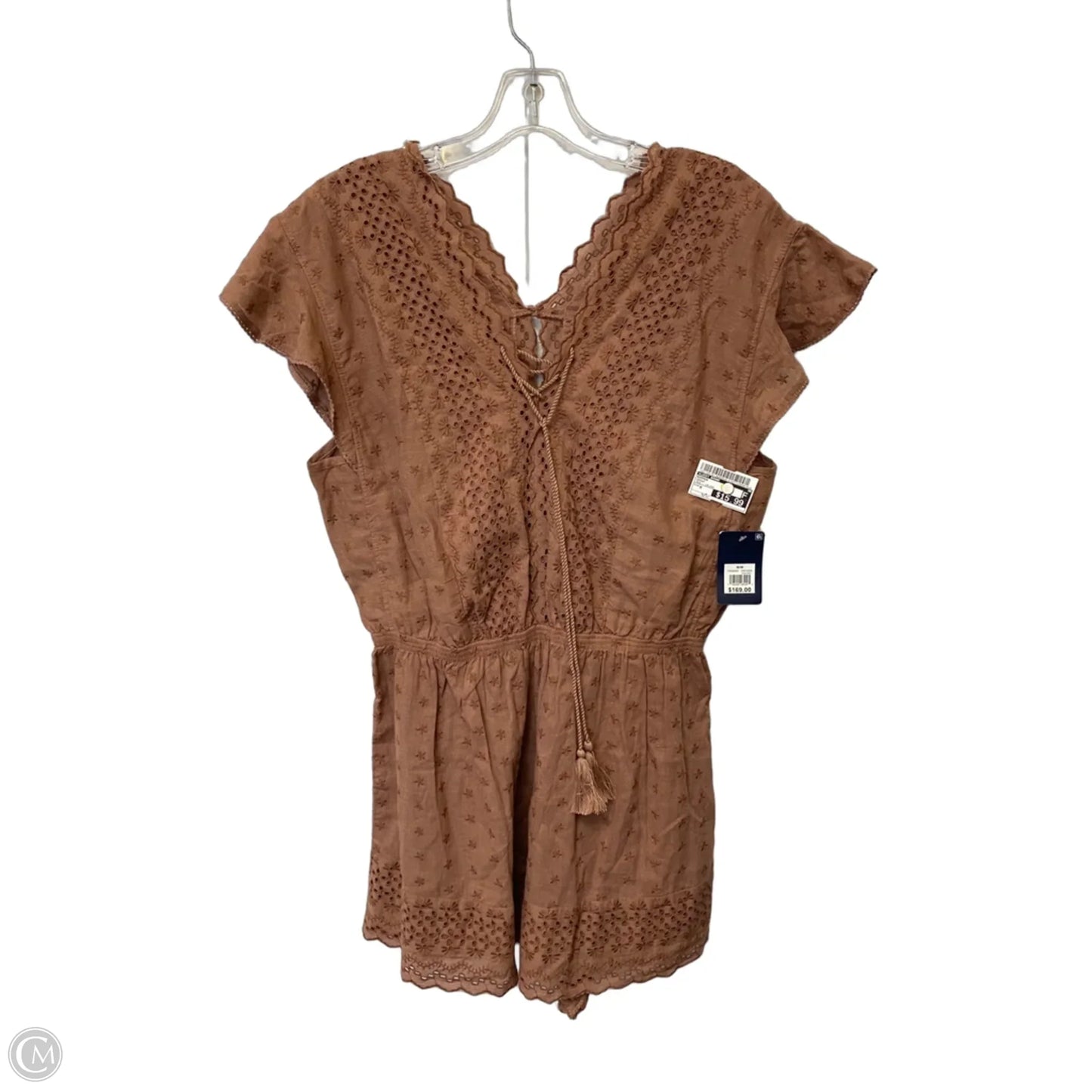 Romper By Lucky Brand In Brown, Size: M