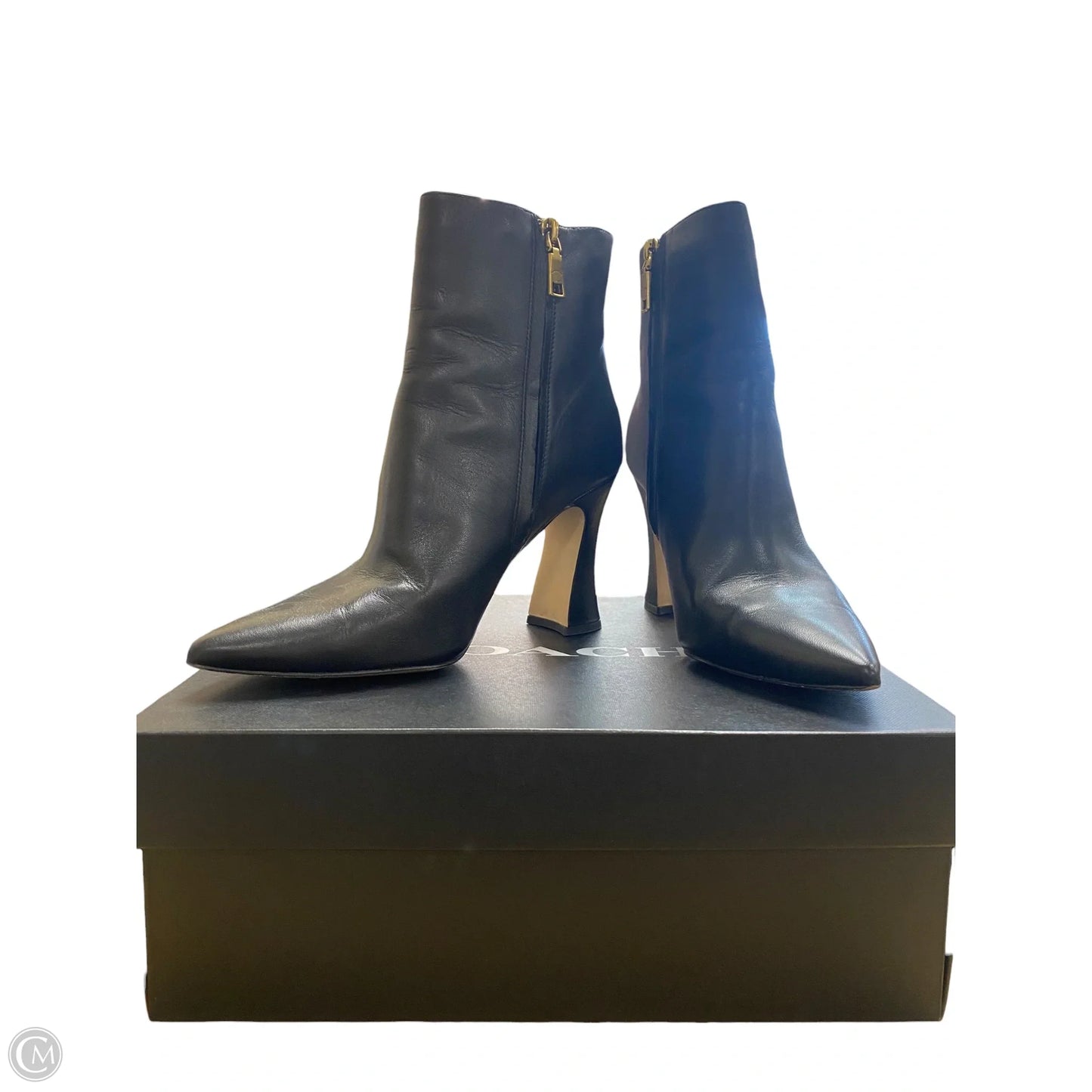Boots Designer By Coach In Black, Size: 8