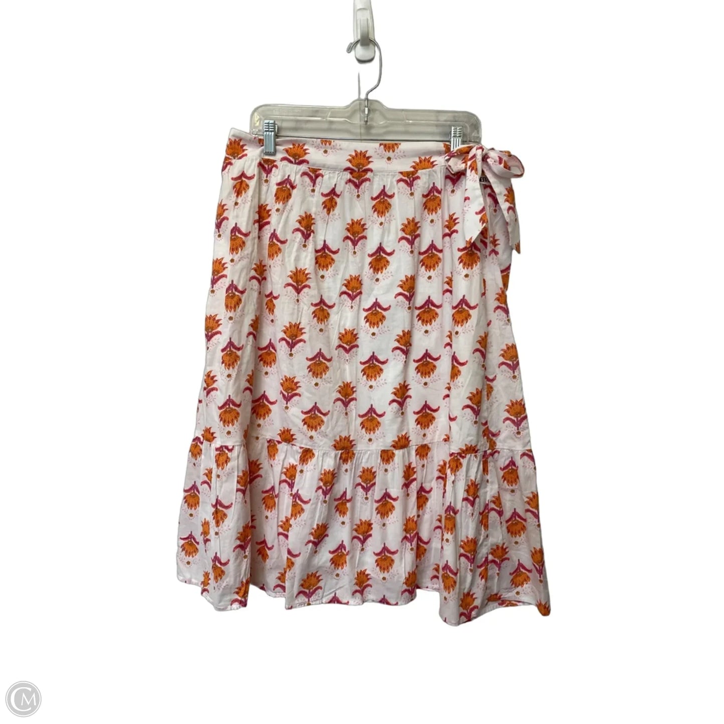 Skirt Midi By J. Crew In Floral Print, Size: 14