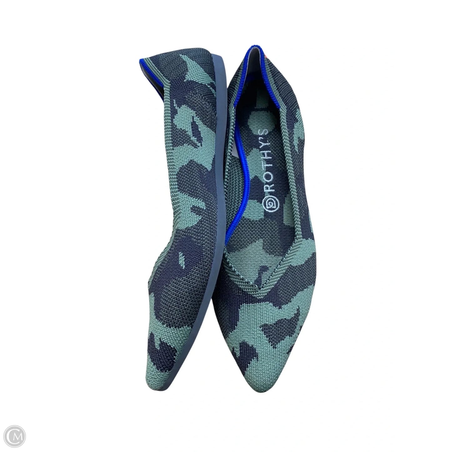 Shoes Flats By Rothys In Camouflage Print, Size: 9.5
