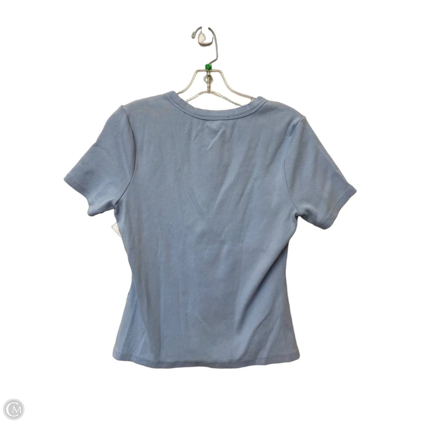 Top Short Sleeve By White House Black Market In Blue, Size: M
