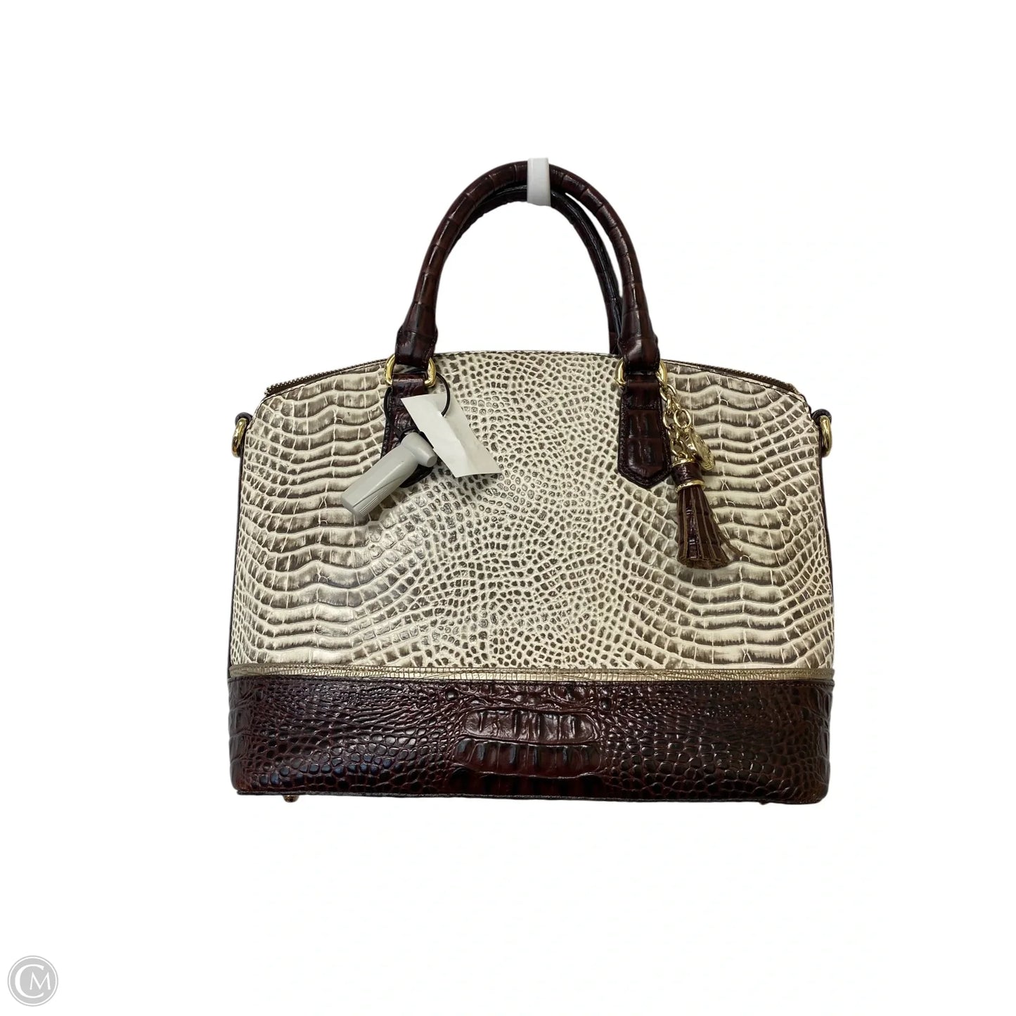 Handbag Designer By Brahmin, Size: Medium