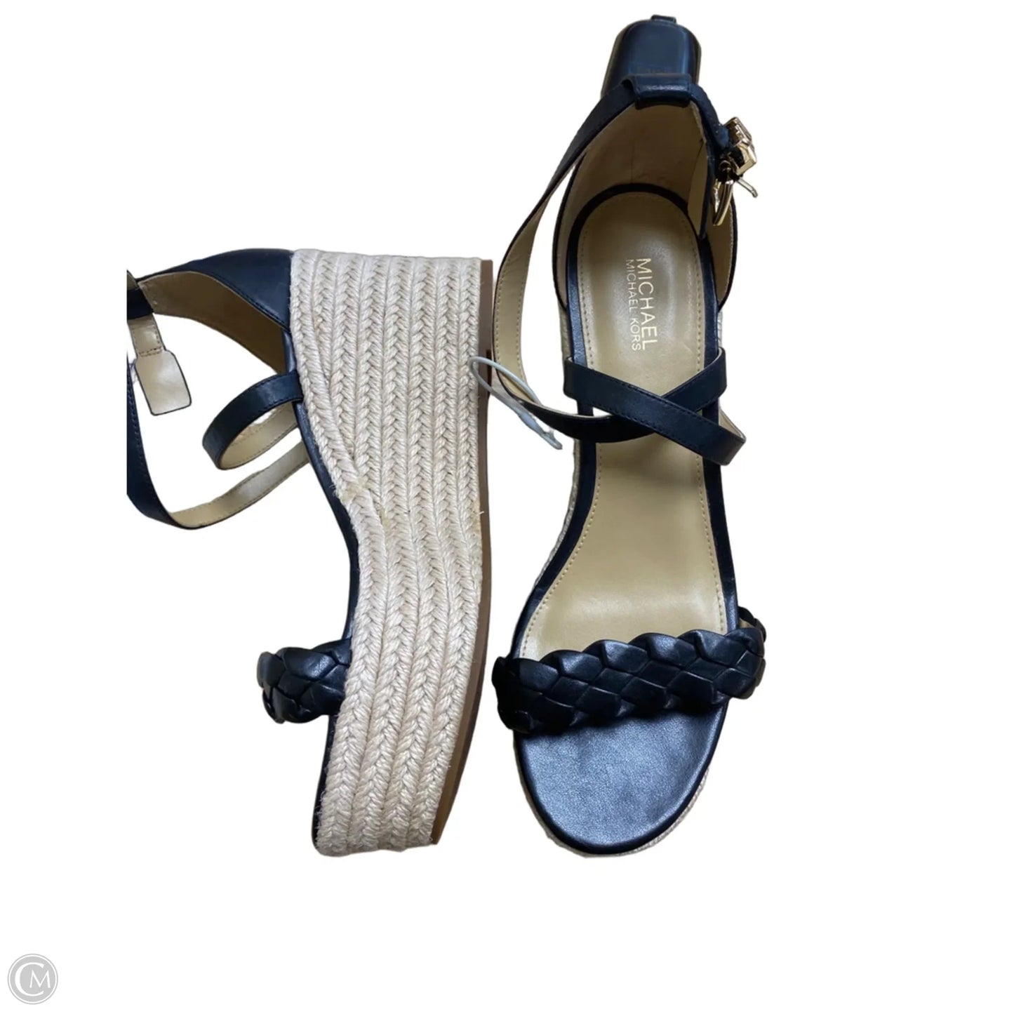 Sandals Heels Platform By Michael By Michael Kors In Black, Size: 7