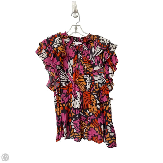 Top Short Sleeve By Dr2 In Multi-colored, Size: Xl