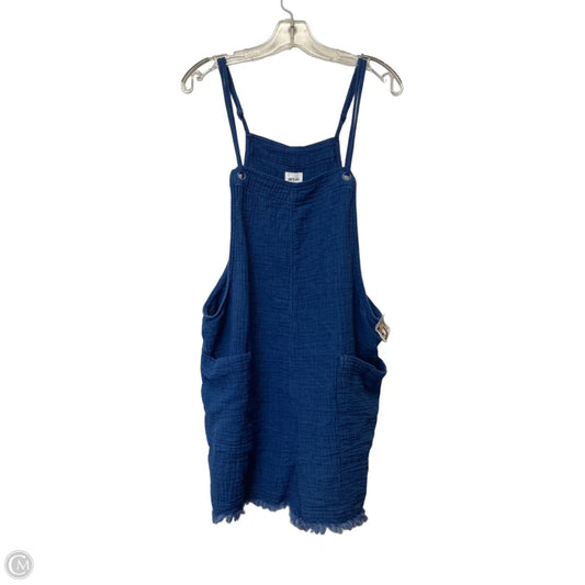 Romper By Aerie In Blue, Size: Xl