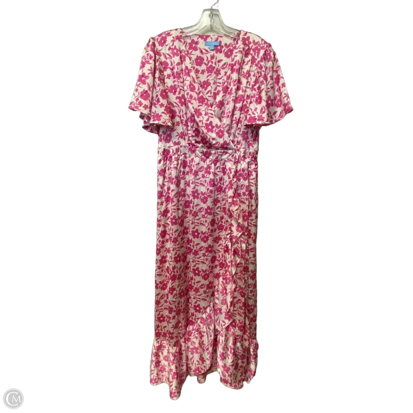 Dress Casual Maxi By Draper James Rsvp In Floral Print, Size: L