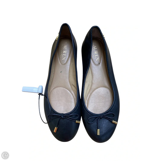 Shoes Flats By Lauren By Ralph Lauren In Black, Size: 6