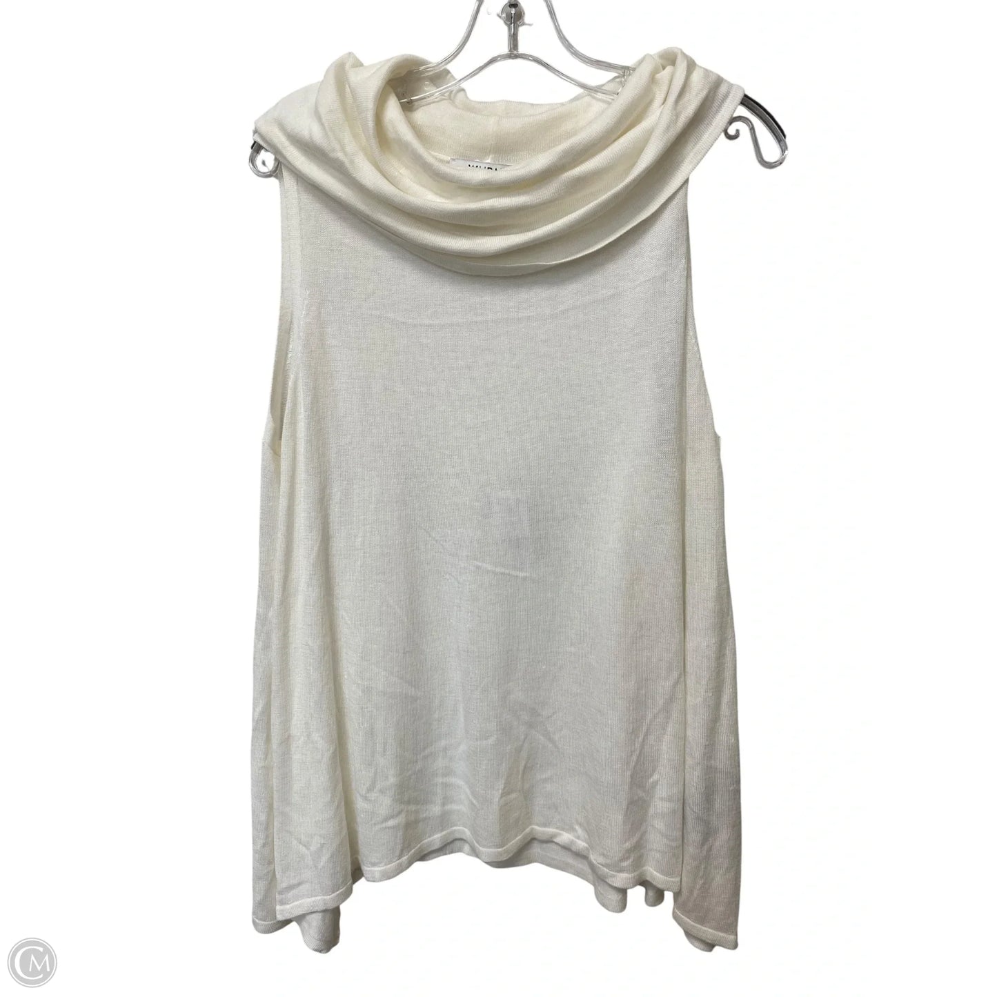 Top Sleeveless By White House Black Market In White, Size: L