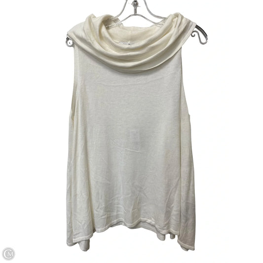 Top Sleeveless By White House Black Market In White, Size: L