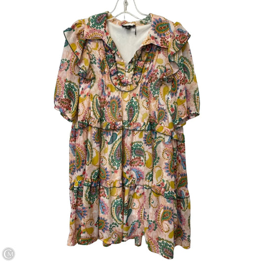 Dress Casual Midi By Gigio In Paisley Print, Size: S