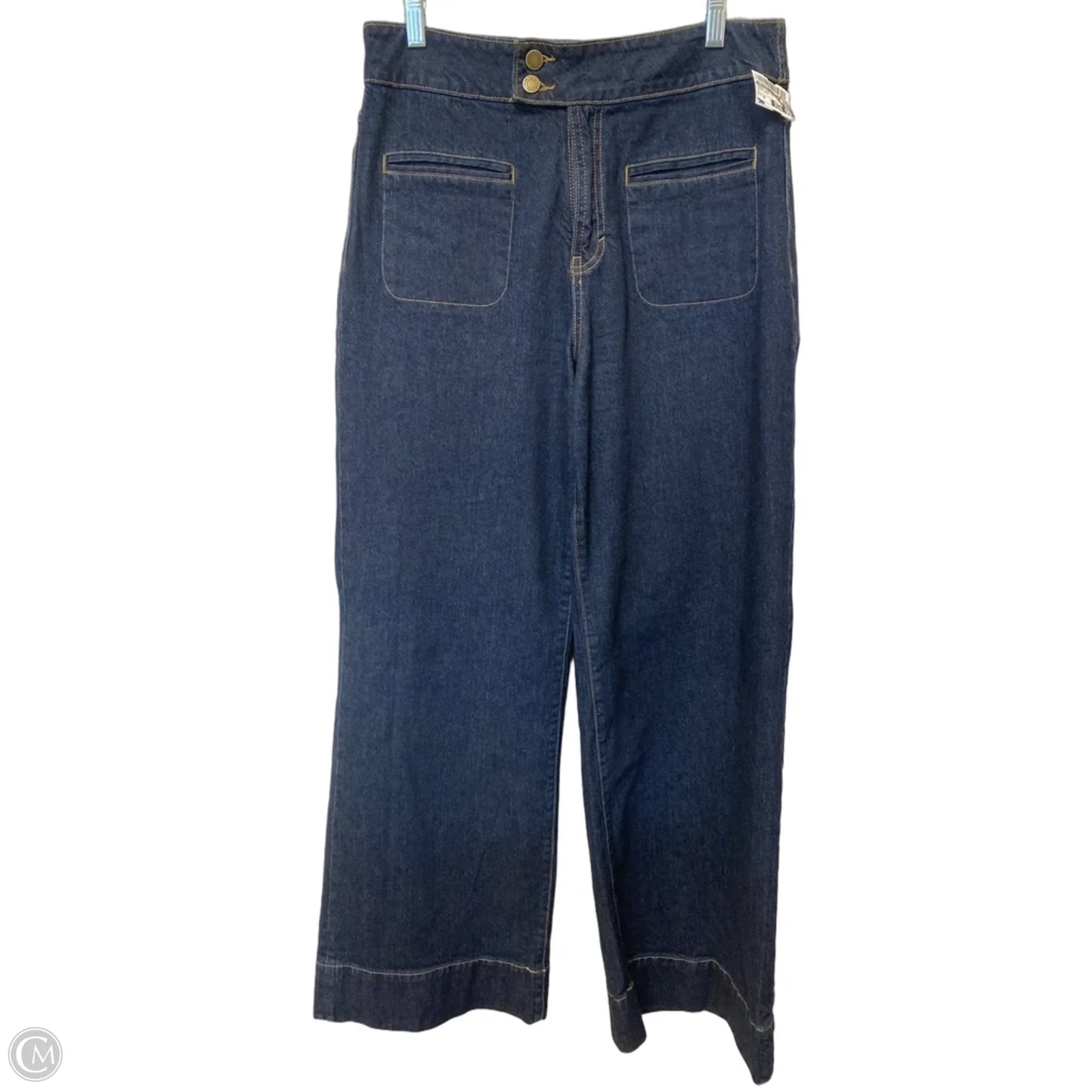 Jeans Wide Leg By Habitual In Blue Denim, Size: 10