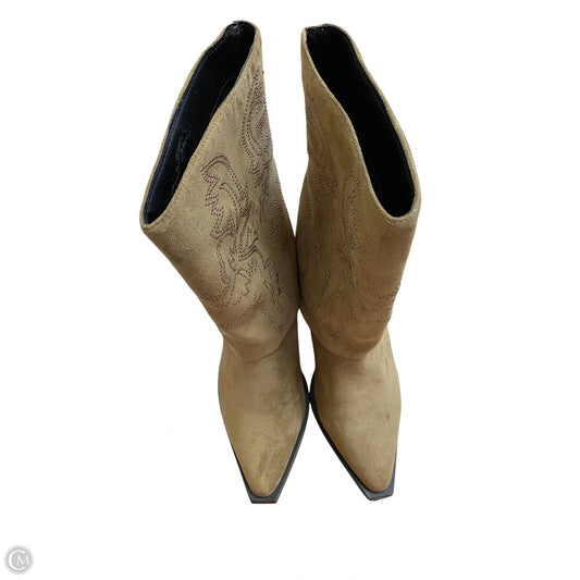 Boots Western By Azalea Wang In Tan, Size: 9