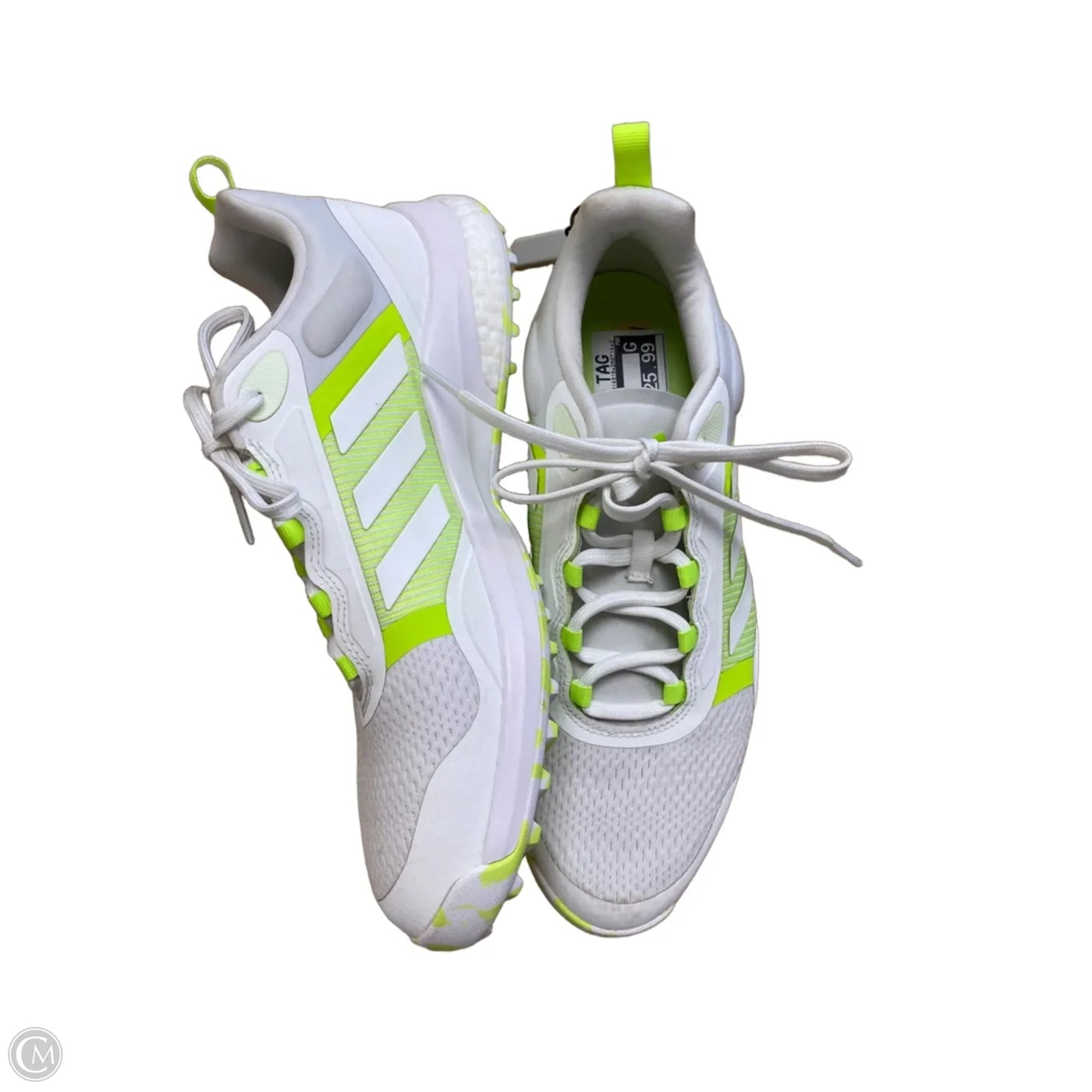 Shoes Athletic By Adidas In White, Size: 9