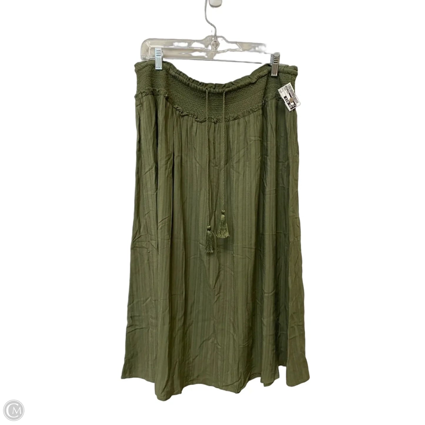 Skirt Maxi By Knox Rose In Green, Size: L