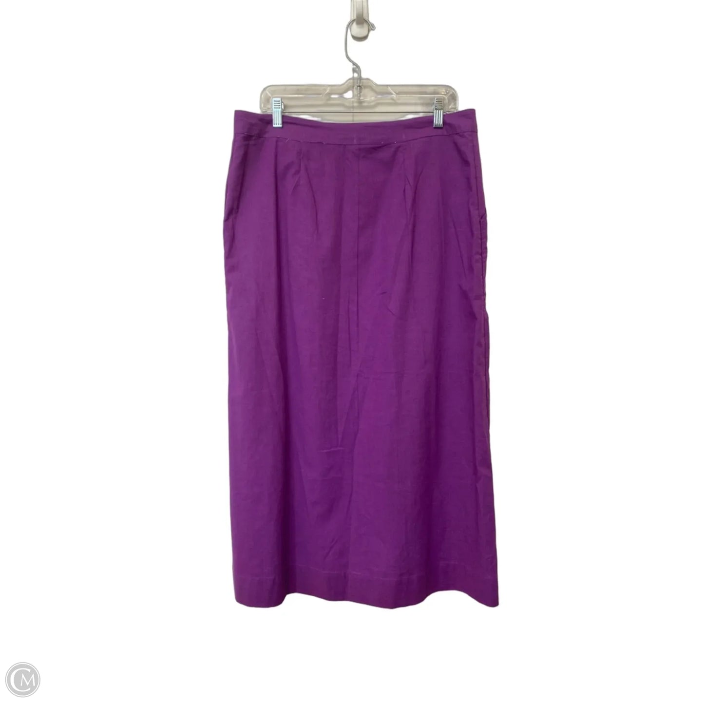 Skirt Maxi By Liz Claiborne In Purple, Size: 12