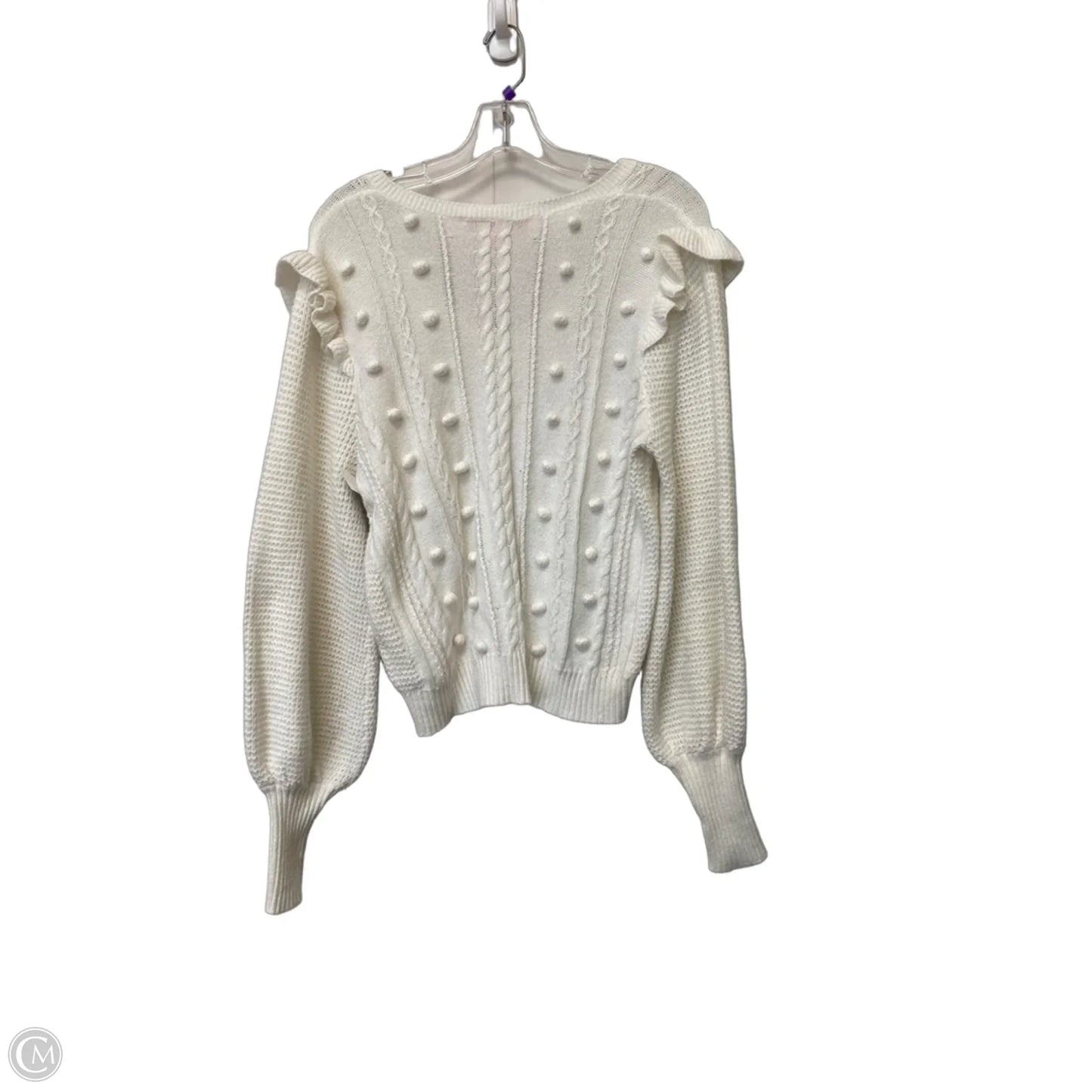 Sweater Designer By Lilly Pulitzer In White, Size: M