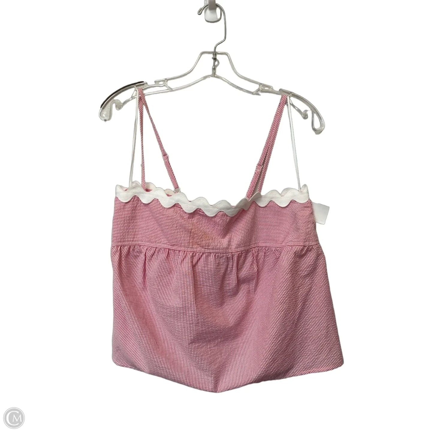 Top Sleeveless By Clothes Mentor In Red, Size: L
