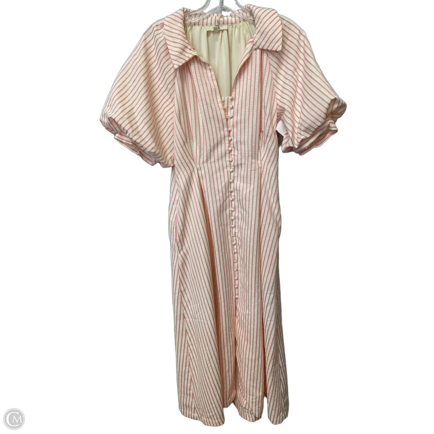 Dress Casual Maxi By Entro In Striped Pattern, Size: M
