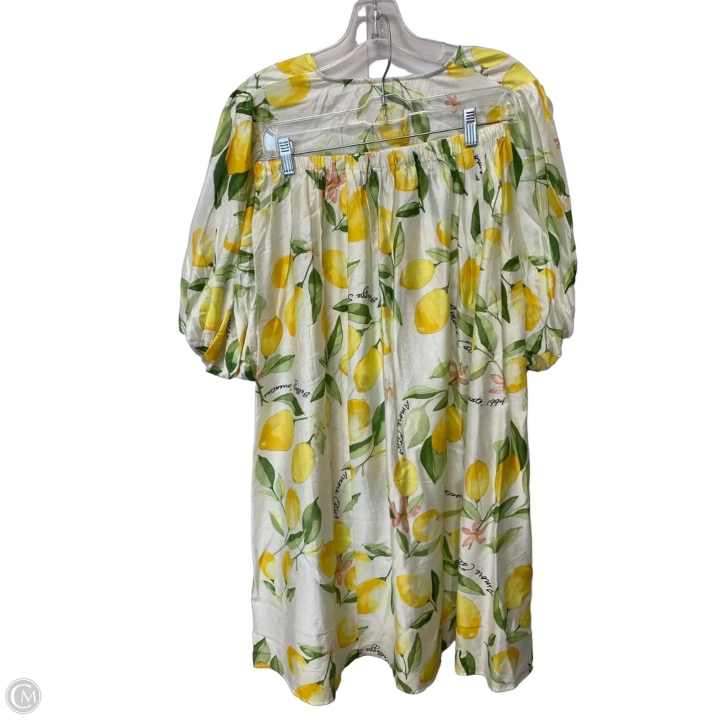 Skirt Set 2pc By H&m In Yellow, Size: S