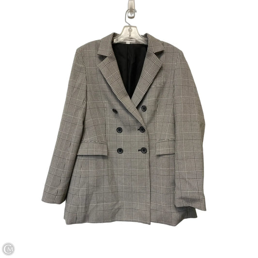 Coat Peacoat By Robert Rodriguez In Plaid Pattern, Size: 12
