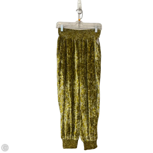 Pants Other By Anthropologie In Chartreuse, Size: Xs