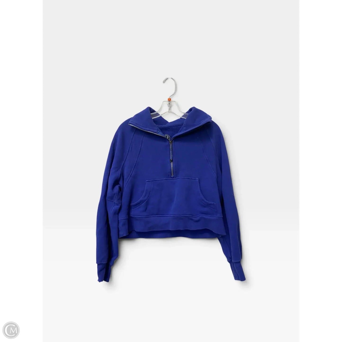 Athletic Jacket By Lululemon In Blue, Size: S