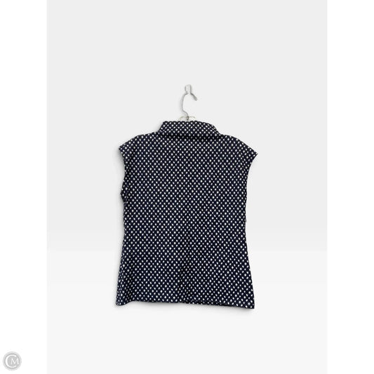 Top Sleeveless By Ann Taylor In Plaid Pattern, Size: M