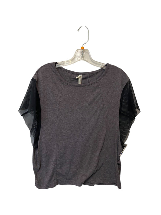 Top Short Sleeve By Free People In Grey, Size: Xs