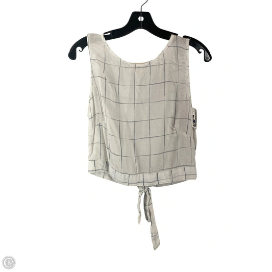 Top Sleeveless By Bella Dahl In White, Size: M
