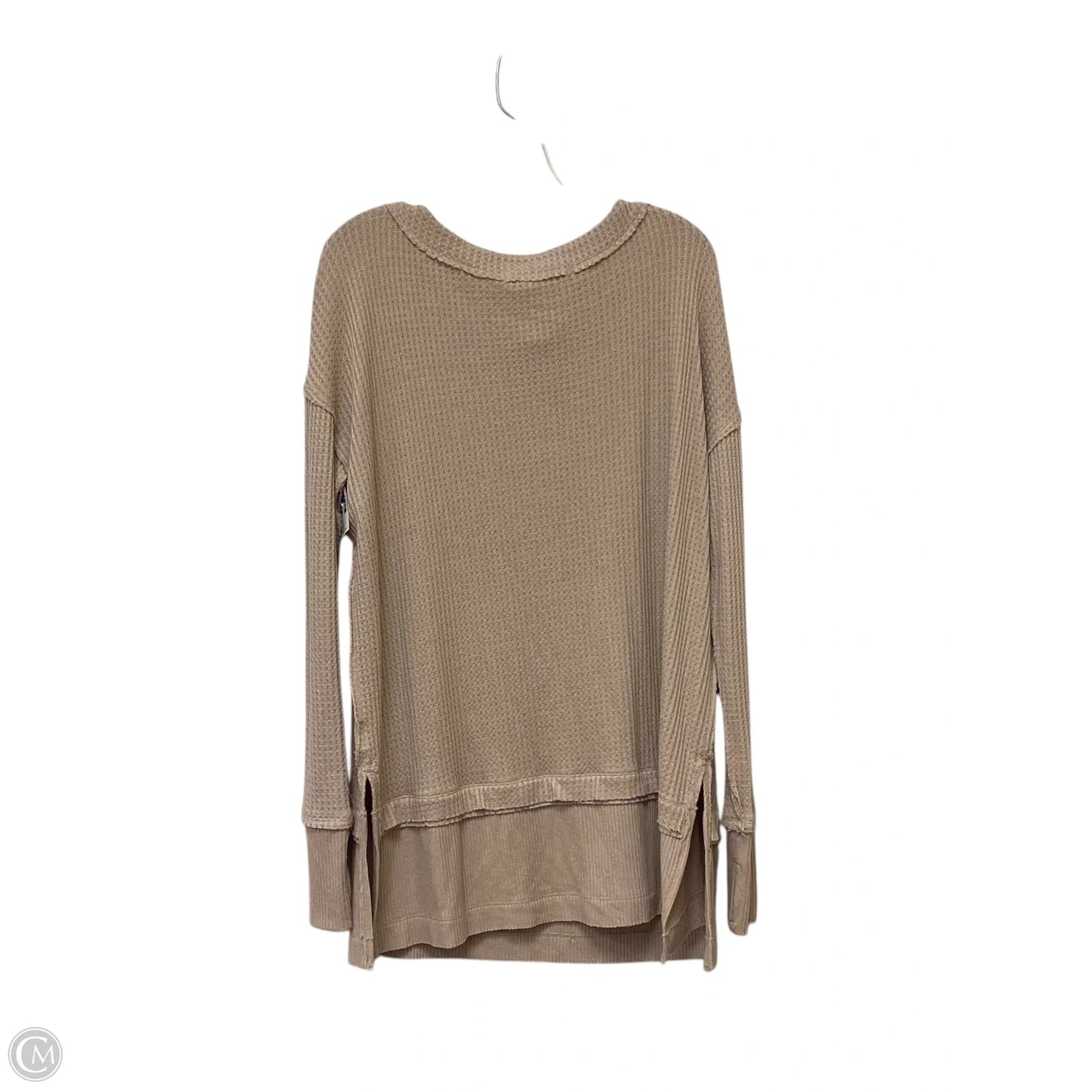 Top Long Sleeve By We The Free In Beige, Size: S