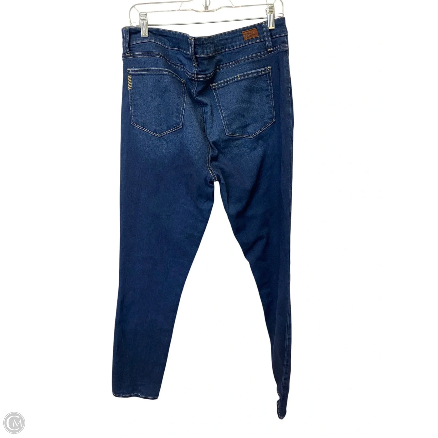 Jeans Straight By Paige In Blue Denim, Size: 18