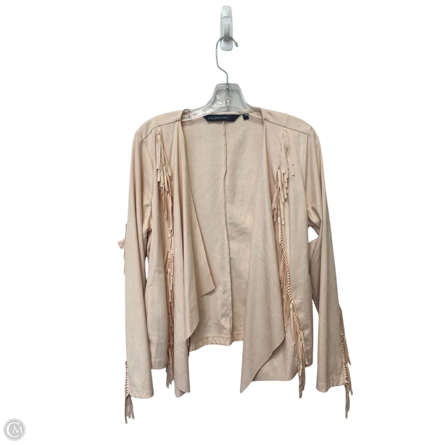 Cardigan By Clothes Mentor In Pink, Size: L