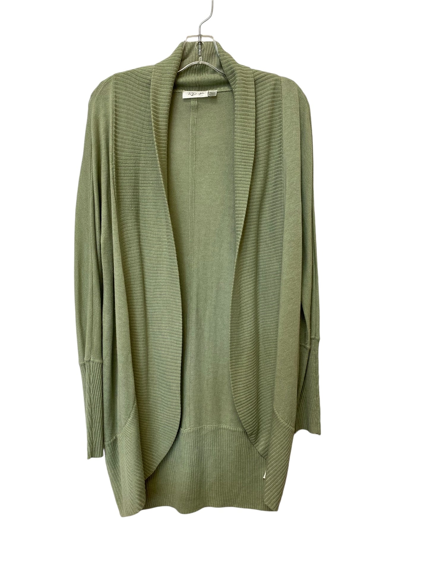 Cardigan By Rd Style In Green, Size: M