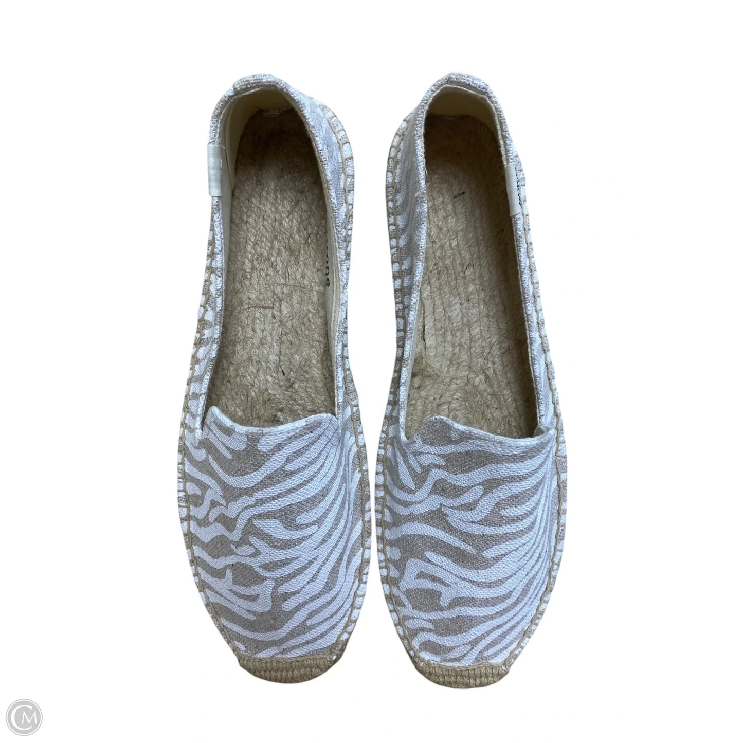 Shoes Flats By Soludos In Cream, Size: 10