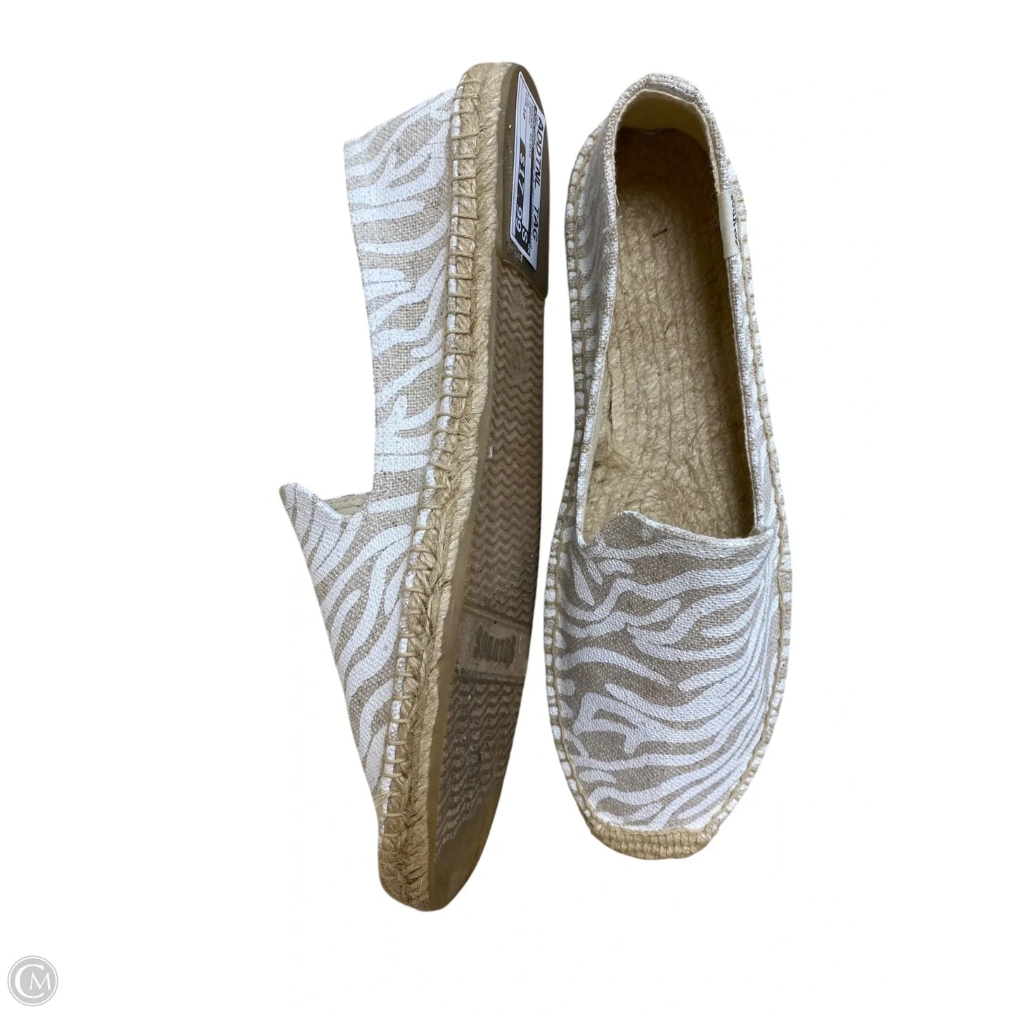 Shoes Flats By Soludos In Cream, Size: 10