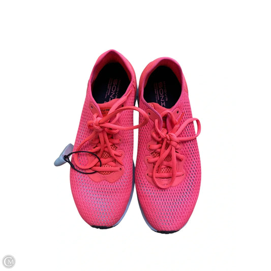 Shoes Athletic By Under Armour In Pink, Size: 9