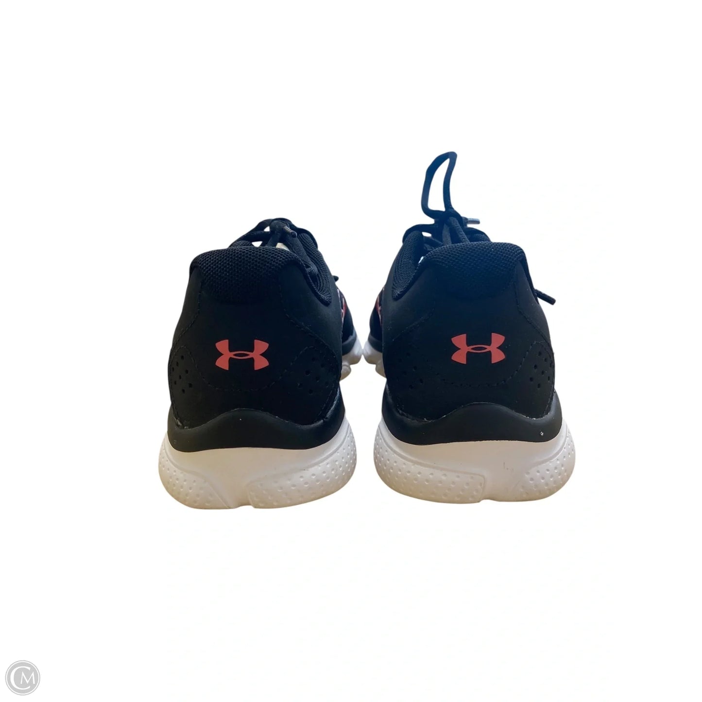Shoes Athletic By Under Armour In Black & Pink, Size: 6.5