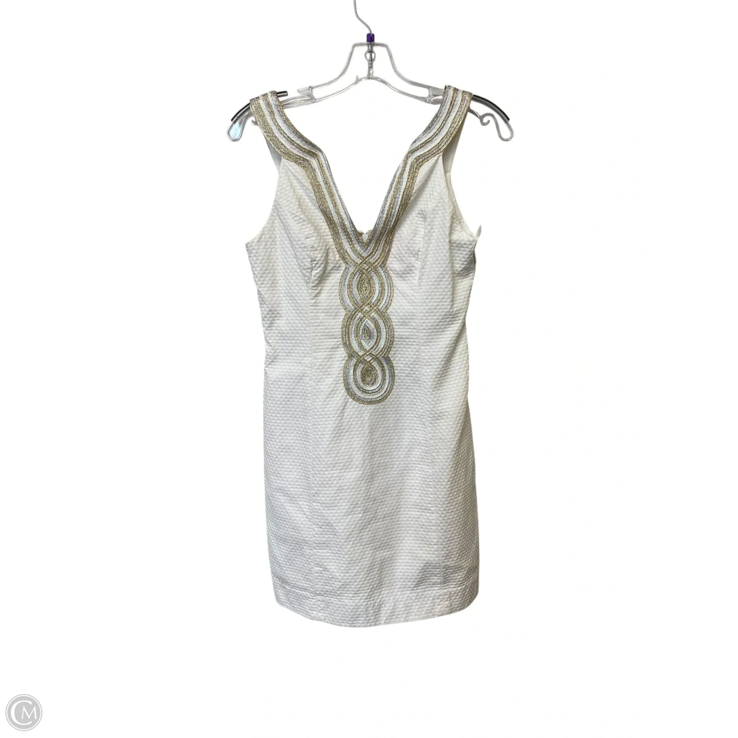 Dress Designer By Lilly Pulitzer In White, Size: 0